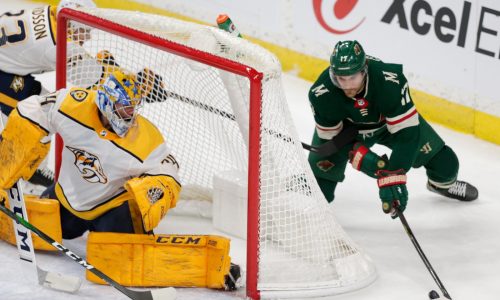 Wild like the way things are trending as Faber, Lauko return for Nashville trip