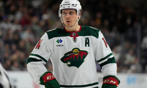 Wild prepare for another month without Kirill Kaprizov