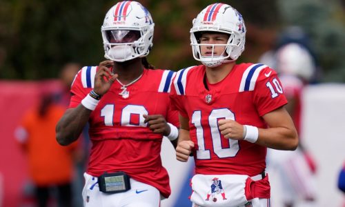 Patriots sit Drake Maye for rookie QB Joe Milton III after one series vs. Bills