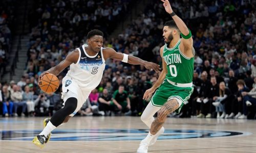 NBA rescinds incorrect foul on Jayson Tatum in Celtics’ win over Timberwolves