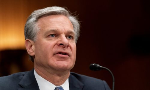 FBI must be independent and above the partisan fray, outgoing director says in farewell address