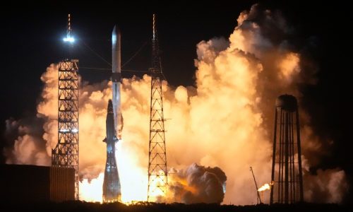 Jeff Bezos’ Blue Origin launches massive New Glenn rocket on first test flight and reaches orbit