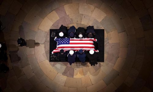 Jimmy Carter continues to lie in state at Capitol Rotunda ahead of his state funeral