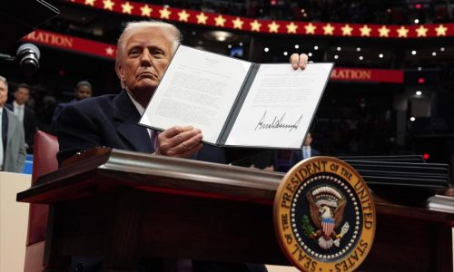 Everything Trump did in the first executive orders of his presidency