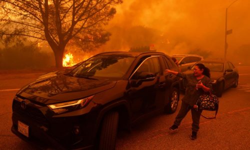 Harrowing escapes from Los Angeles wildfires were made by foot, by car or by the grace of strangers