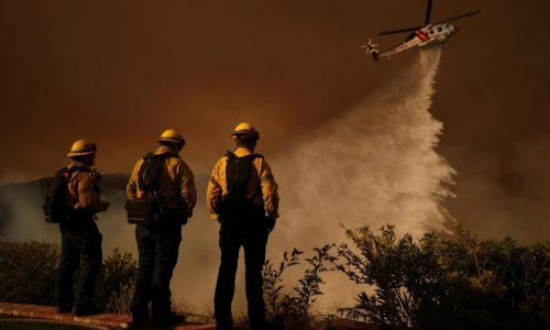 Trump targets California water policy as he prepares to tour LA fire damage