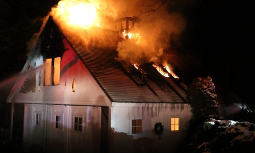 Firefighters battle bitter cold at 2-alarm fire in Manchester-by-the-Sea