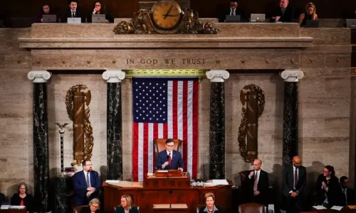 Johnson Sworn In as Speaker