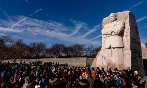 Civil rights leaders and King family mark MLK Day as a special call to action as Trump takes office