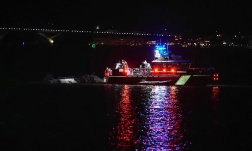 Plane Carrying 64 Collides With Military Helicopter Near Reagan National Airport