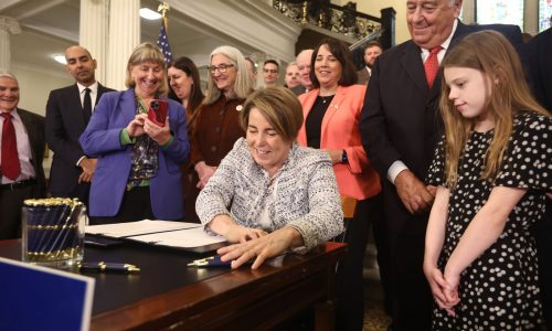 Healey signs healthcare bills aimed at hospital oversight, reducing prescription drug costs