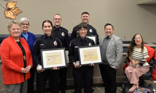 Maplewood firefighters honored for ‘heroic actions’ saving lives of 2 young kids in Vadnais Heights fire