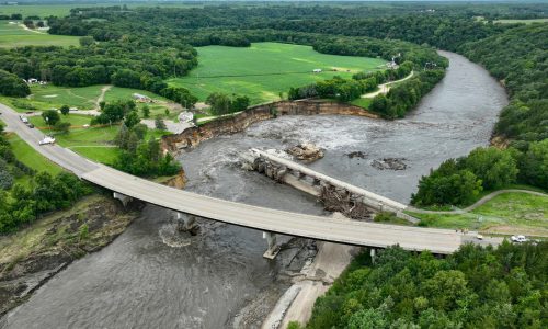 Walz returns to flood-damaged Rapidan Dam, outlines 2025 bonding proposals