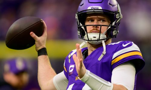 Who will be the next starting quarterback for the Vikings? They are keeping their options open.