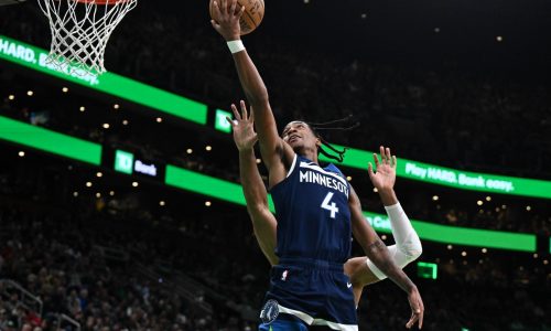 Rob Dillingham out at least a week with ankle injury, Wolves claim Tristen Newton