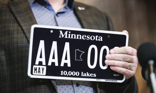 Sales of Minnesota blackout license plates exceed 250,000 in first year