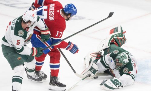 ‘Flower’ in full bloom as Wild blank Canadiens