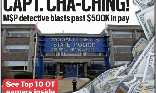 Massachusetts State Police Capt. smashes OT ceiling with $584K total pay