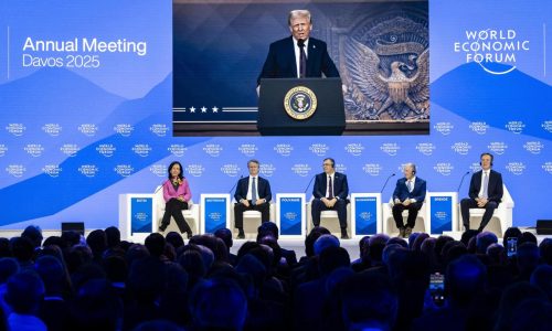 Trump tells Davos elite to invest in US or face tariffs