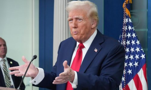 Trump consoles crash victims then dives into politics with attack on diversity initiatives