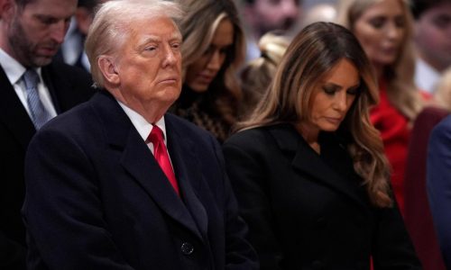 Trump’s first full day back in White House includes firings and an infrastructure announcement