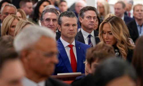 Trump names acting defense secretary with Hegseth not yet confirmed