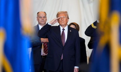 Beneath a veneer of calm, Trump’s inauguration holds warning signs for US democracy