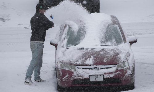 Winter blast of snow, ice and bitter cold grips the US from the Midwest to the East Coast