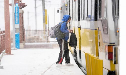 Winter storm plods into the Deep South, prompting states of emergency and school closures