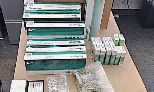 Boston Police bust Dorchester man allegedly with 700 packs of unstamped menthol cigarettes, cocaine and weed