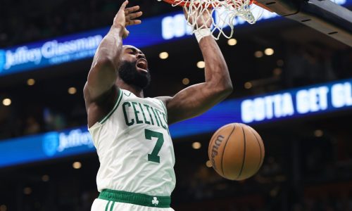 Celtics add Jaylen Brown to injury report ahead of Western Conference trip