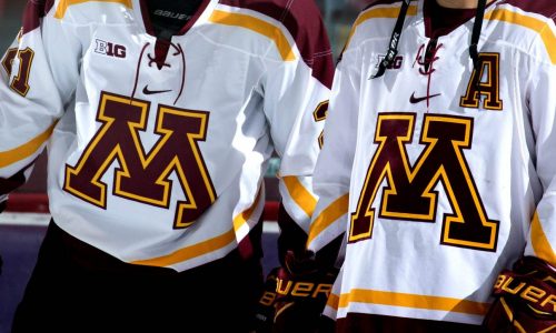 Men’s college hockey: Jimmy Snuggerud scores twice as Gophers beat Notre Dame