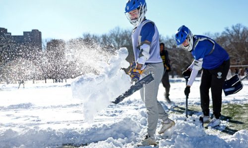 Boston snowfall total about 5 inches, residents warned of ‘slick roads’ in upcoming freezing weather