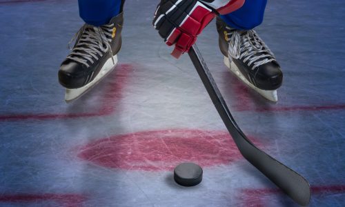 College hockey scores