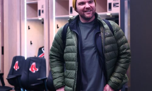 Liam Hendriks on his Red Sox reunion with Garrett Crochet, Fenway Fest, and earning the closer role