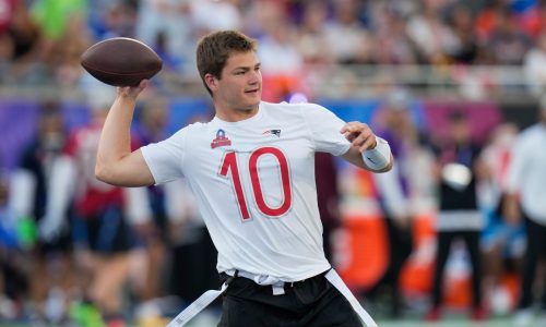 Drake Maye spent Pro Bowl recruiting players to Patriots