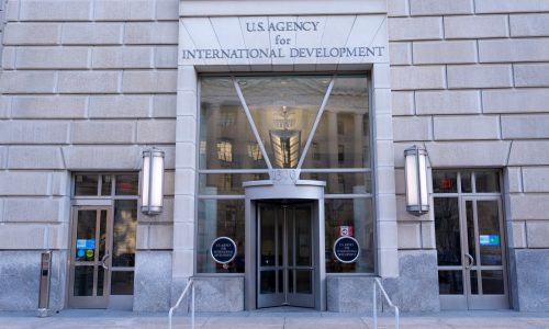 USAID headquarters blocked in Washington after Musk said Trump agreed to close the aid agency