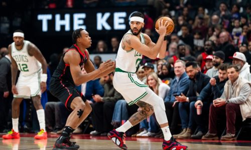 Depleted Celtics rotation no problem for Boston in 111-101 win over Raptors