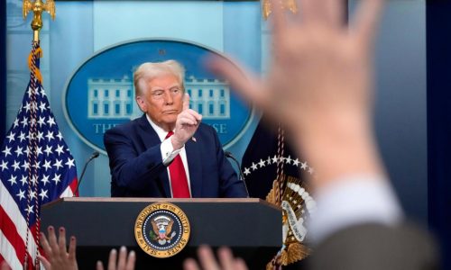 White House says it ‘will determine’ which news outlets cover Trump, rotating traditional ones
