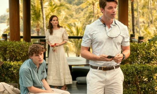 Patrick Schwarzenegger bares all for ‘White Lotus’
