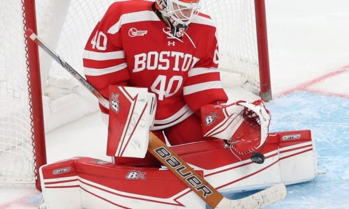 Boston University stuns top-ranked Boston College in Beanpot, 4-1