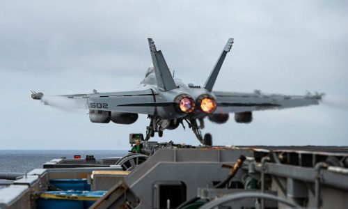 A Navy jet crashed off the coast of San Diego. 2 crewmembers were rescued.