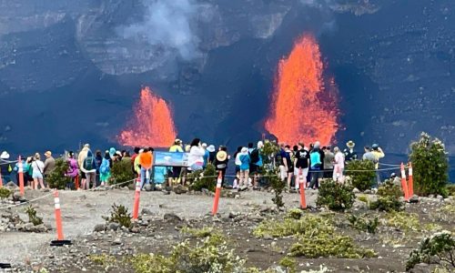 Kilauea is shooting lava again. It is the Hawaii volcano’s latest activity in an on-and-off eruption