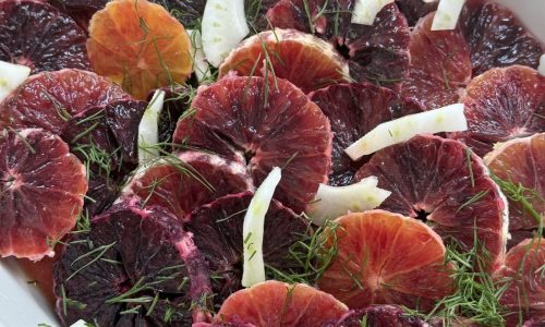 Cook on the bright side with this blood orange salad