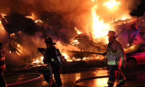 Lynn firefighters battling 5-alarm blaze that has gutted a church
