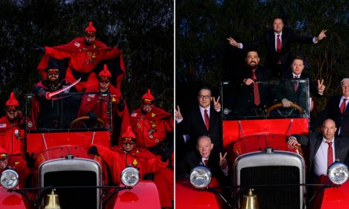 The 2025 St. Paul Winter Carnival Vulcan Krewe is unmasked