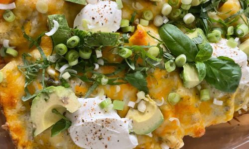 Recipe: Easy & delicious creamy chicken enchiladas