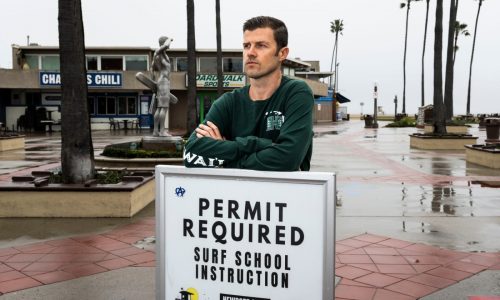 Lawsuit over who can open a SoCal surf school raises public space questions