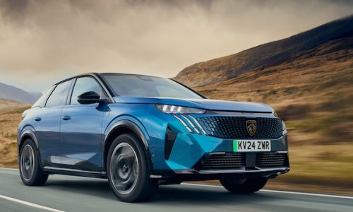 UK nations January 2025: Peugeot 3008 #2 in two nations