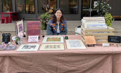 Made in St. Paul: Printmaking to revitalize an endangered Alaskan language, by Deg Xit’an illustrator Gidinatiy Hartman